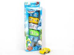 Pull Back Racing Car(6in1)