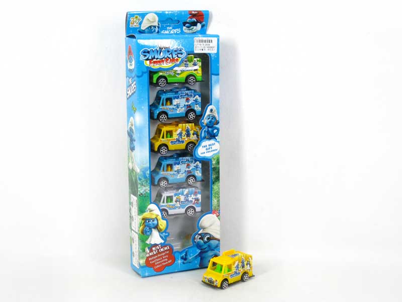 Pull Back Car(6in1) toys