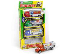 Pull Back Tow Truck(4in1)
