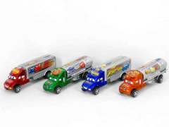 Pull Back Container & Tanker(2S4C) toys