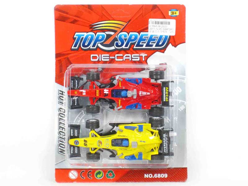 Die Cast Equation Car Pull Back(2in1) toys