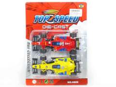 Die Cast Equation Car Pull Back(2in1)