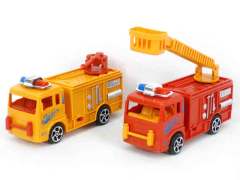 Pull Back Fire Engine W/L_M(2in1) toys
