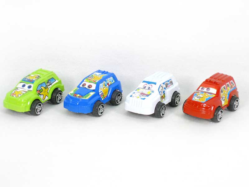 Pull Back Car(4in1) toys