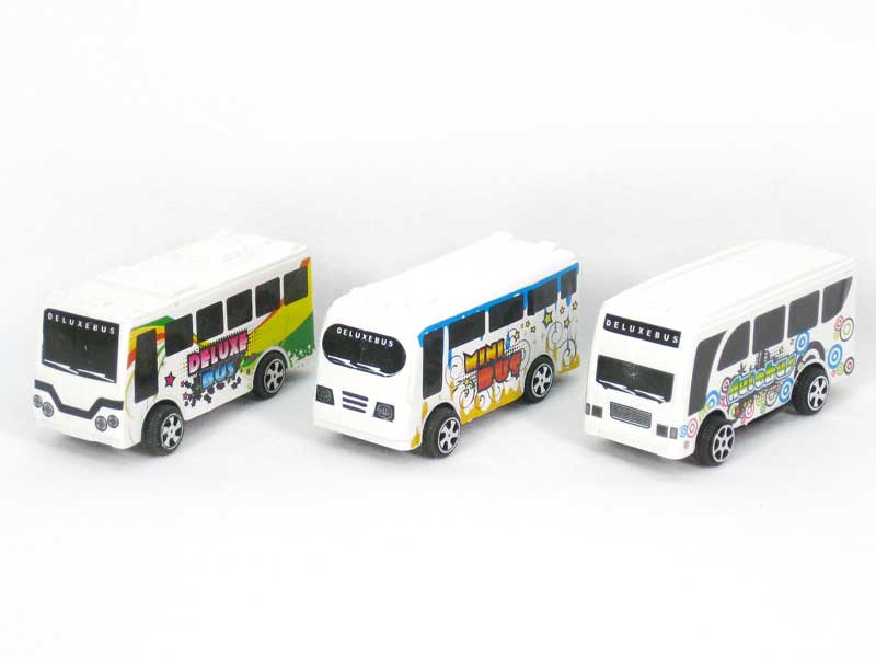 Pull Back Bus(3S) toys