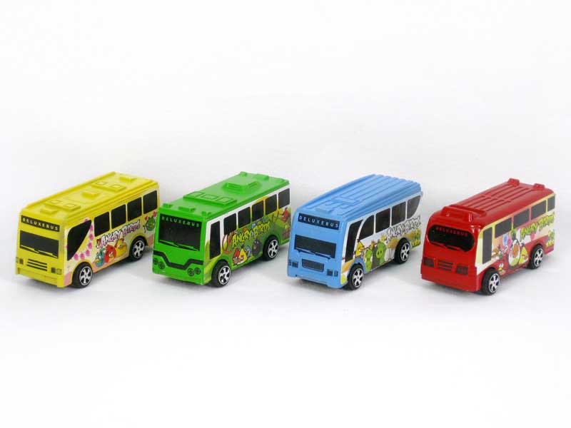 Pull Back Bus(3S4C) toys