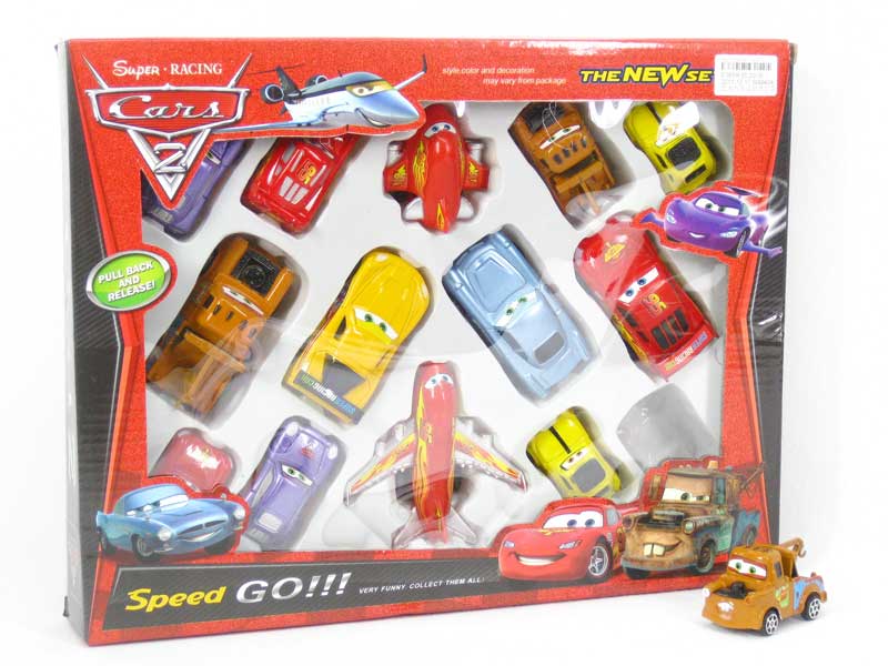 Pull Back Car & Pull Back Plane(14in1) toys
