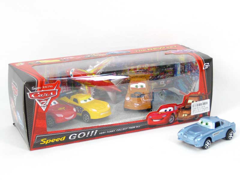 Pull Back Car & Pull Back Plane(5in1) toys
