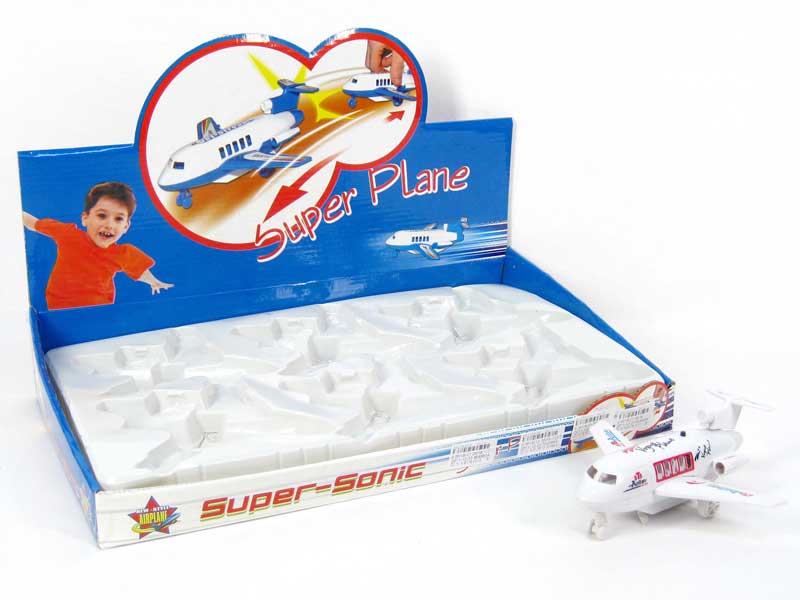 Pull Back Plane W/L_S(6in1) toys
