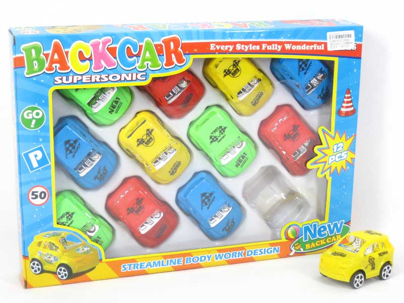 Pull Back Car(12in1) toys