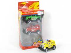 Pull Back Cross-country Police Car(3in1)