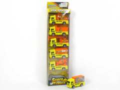 Pull Back Construction Truck(6in1)