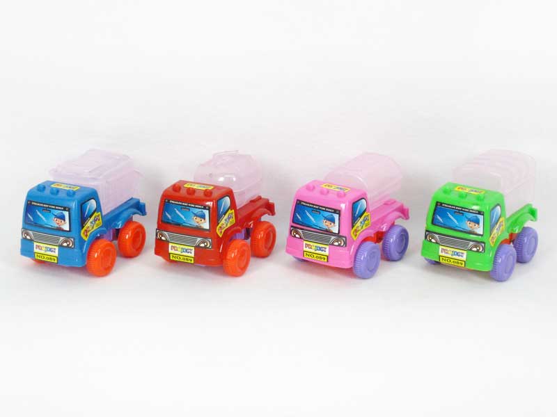 Pull Back Cartoon Construction Truck(4S4C) toys