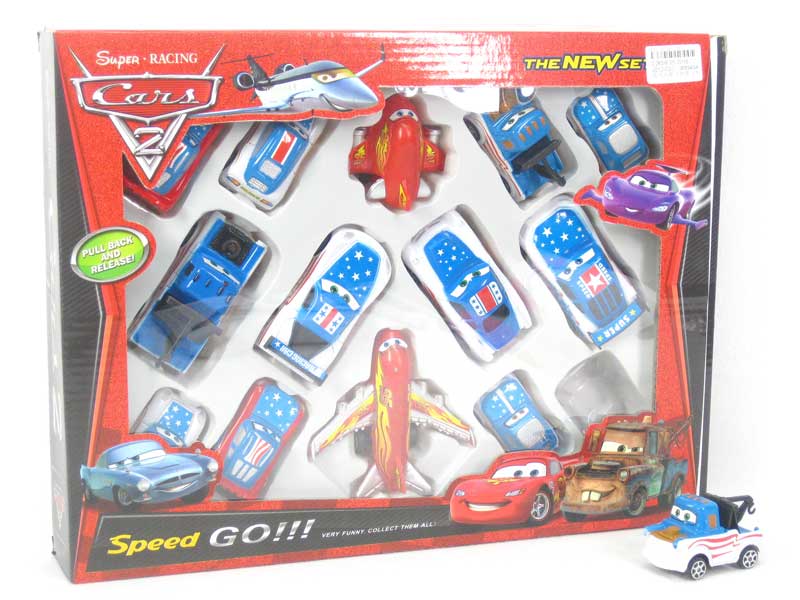 Pull Back Car(14in1) toys