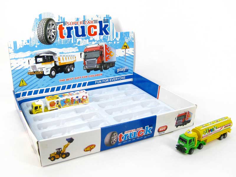 Pull Back Tow Truck(12in1) toys
