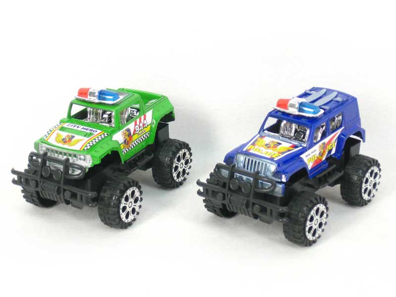 Pull Back Cross-country Police Car(6C) toys