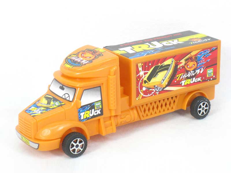 Pull Back Container Truck(4C) toys