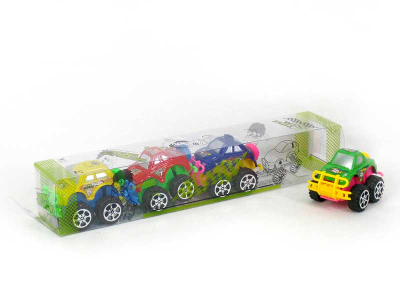 Pull Back Cross-country Car(4in1) toys