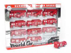 Pull Back Fire Engine(12in1)