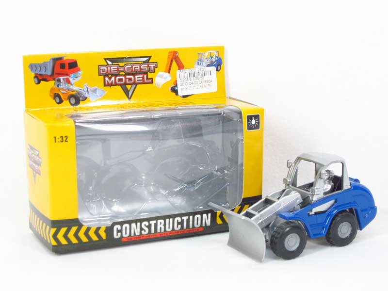 Die Cast Construction Truck Pull Back W/L(3C) toys