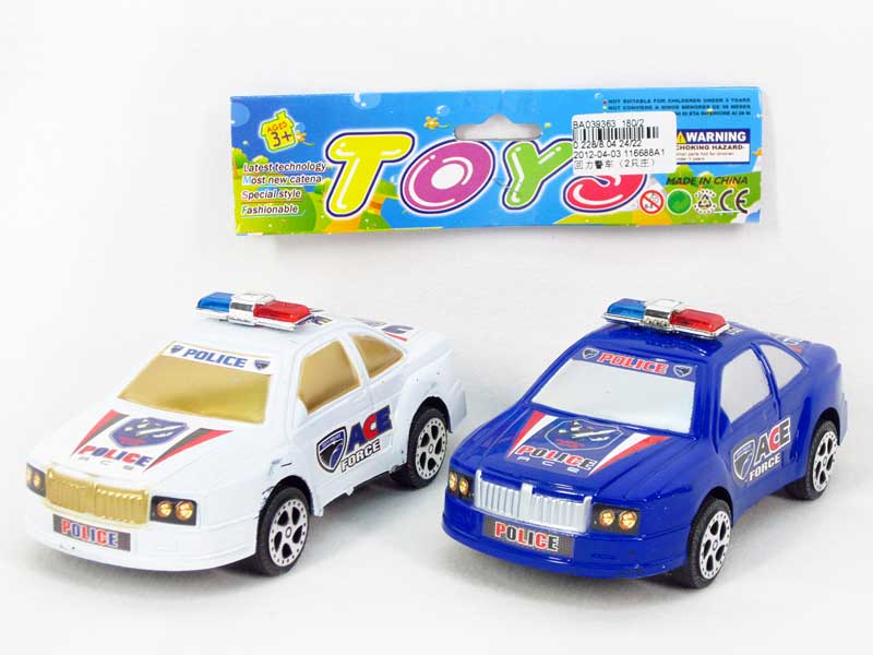 Pull Back Police Car(2in1) toys