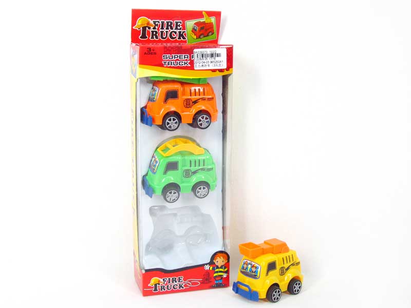 Pull Back Fire Engine(3in1) toys