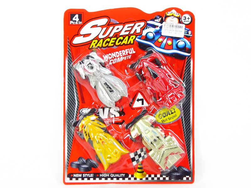 Pull Back Racing Car(4in1) toys