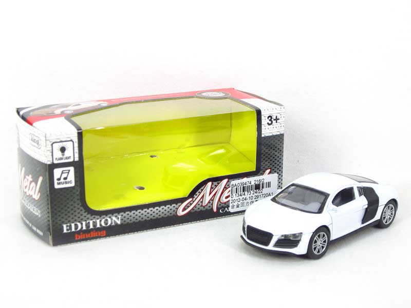 Die Cast Car Pull Back W/M(4S) toys