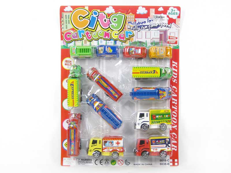 Pull Back Car(13in1) toys