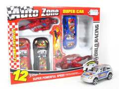 Pull Back Car & Spider Man(4in1)