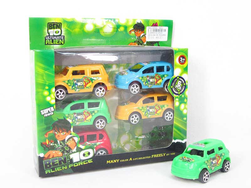 Pull Back Car(6in1) toys