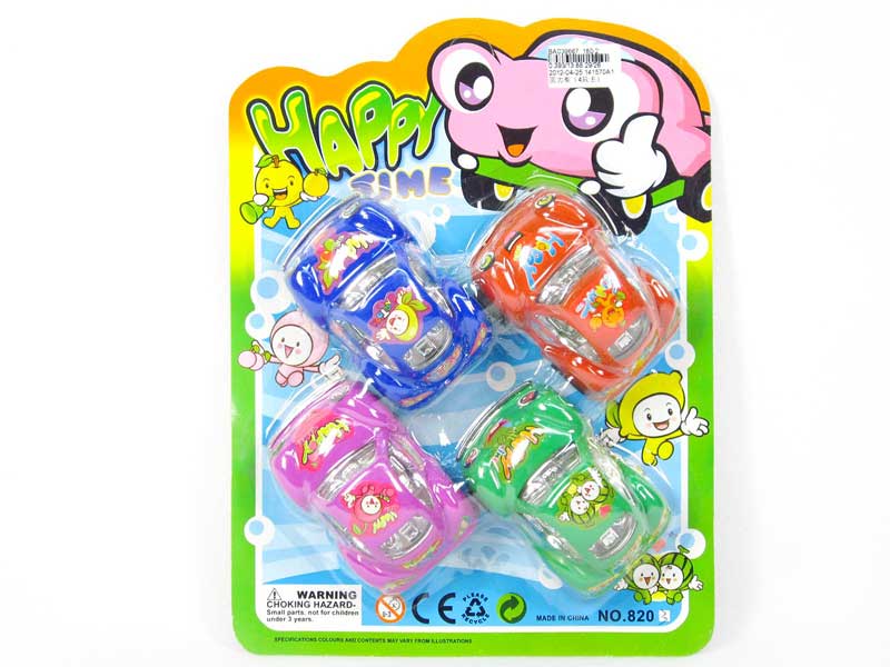 Pull Back Car(4in1) toys