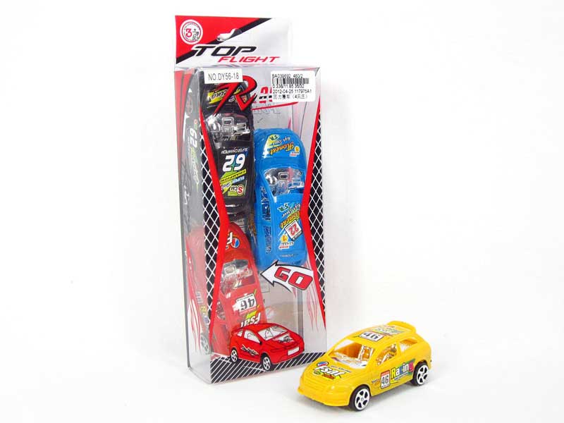 Pull Back Racing Car(4in1) toys