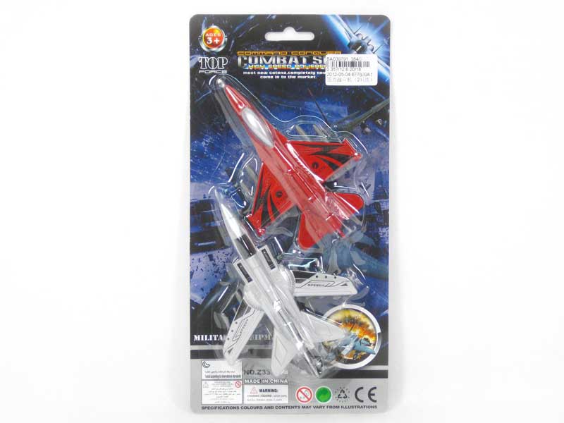 Pull Back Airplane(2in1) toys