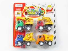 Pull Back Construction Truck(4in1)