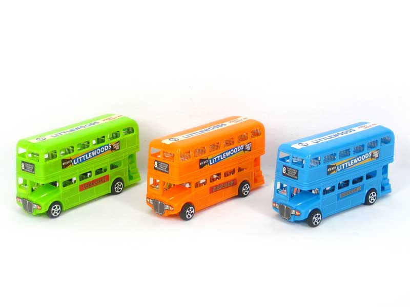 Pull Back Bus(3C) toys
