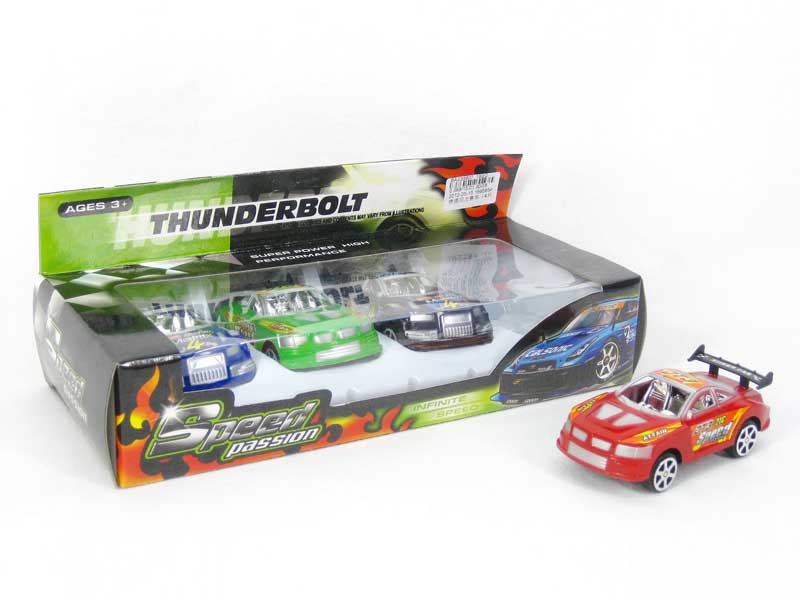 Pull Back Racing Car(4in1) toys