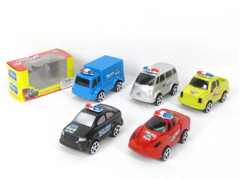 Pull Back Police Car(5S) toys