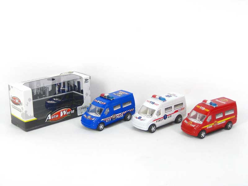 Pull Back Police Car(3S3C) toys