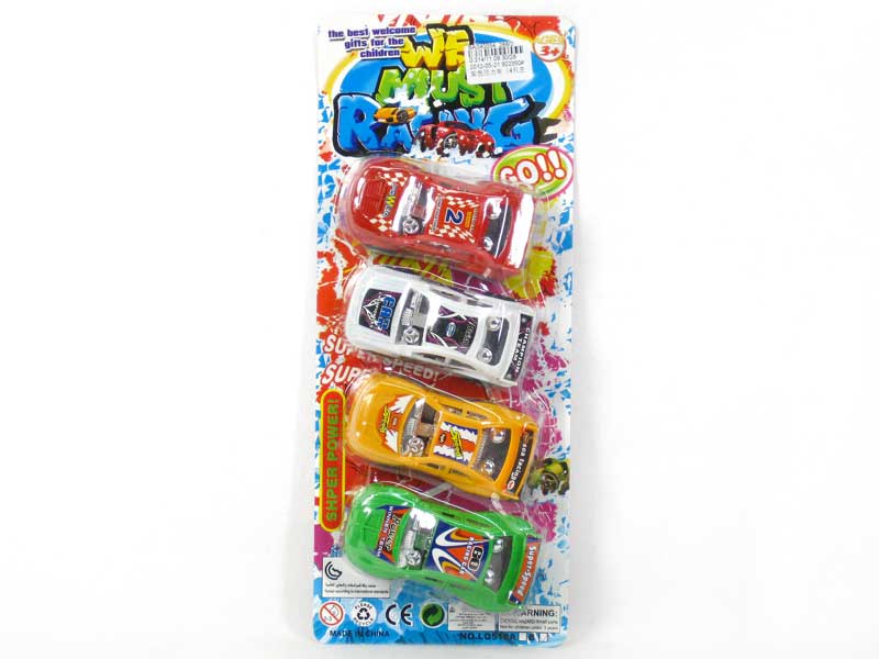 Pull Back Car(4in1) toys