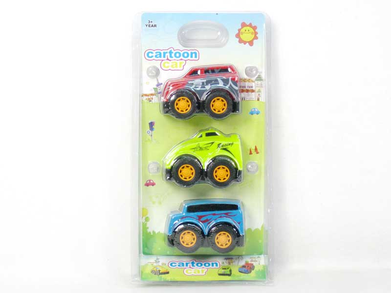 Pull Back Racing Car(3in1) toys