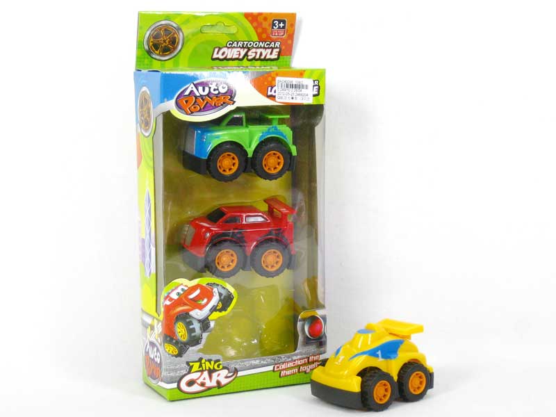 Pull Back Racing Car(3in1) toys