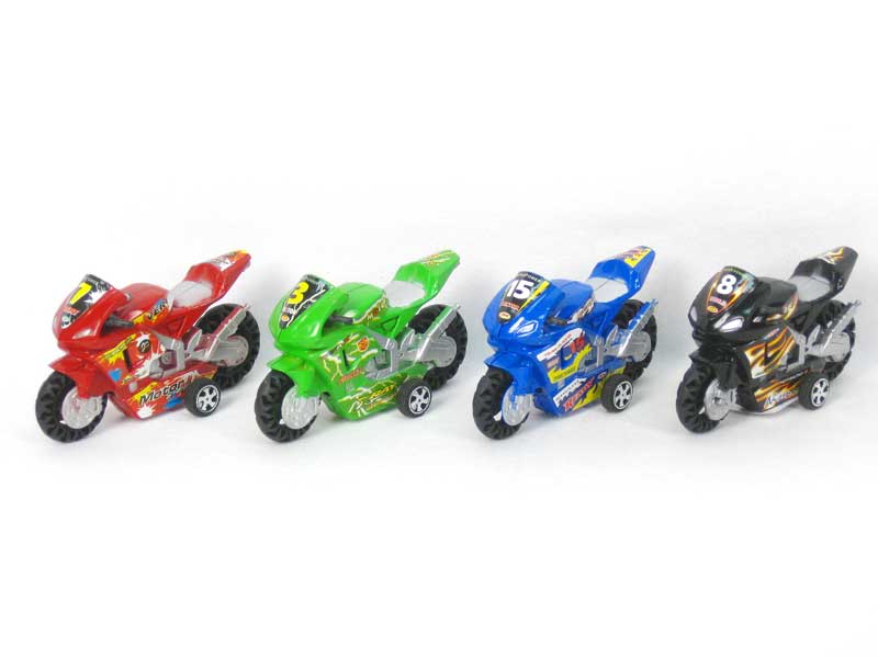 Pull Back Motorcycle(4in1) toys