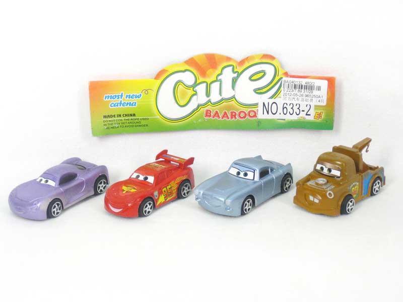 Pull Back Car(4in1) toys