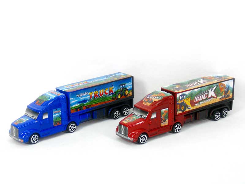Pull Back Container Truck(2C) toys