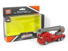 Pull Back Fire Engine Car(2S)