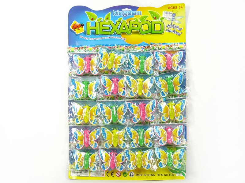 Pull Back Butterfly(20in1) toys