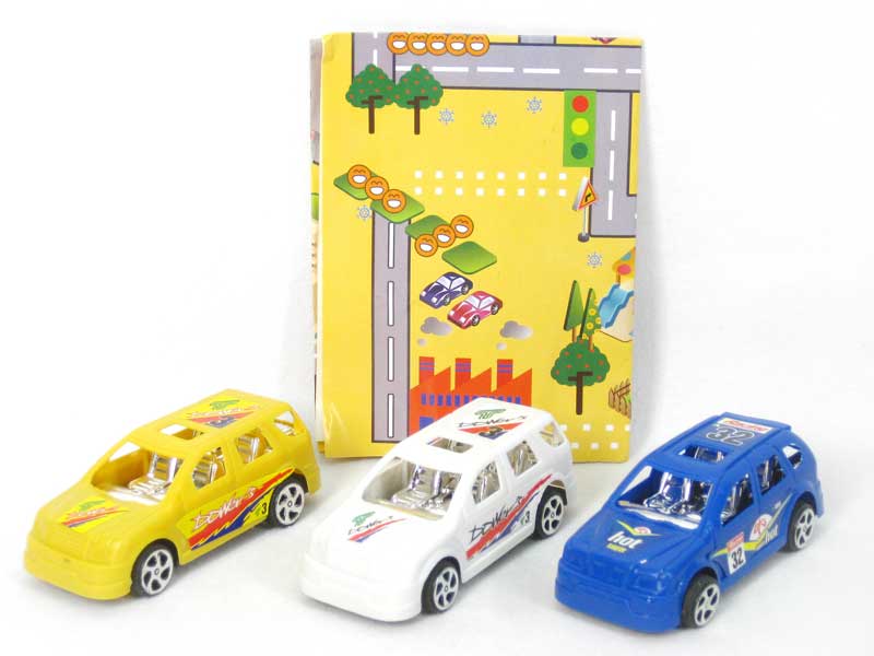 Pull Back Business  Car(3in1) toys