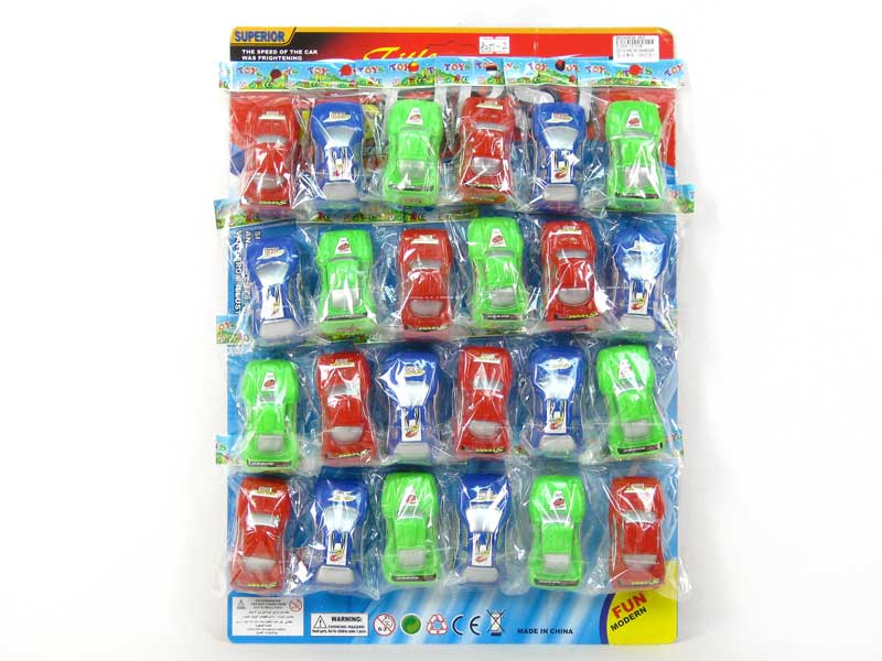 Pull Bck Racing Car(24in1) toys