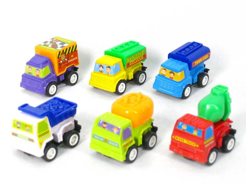 Pull Back Traffic Car(6S) toys